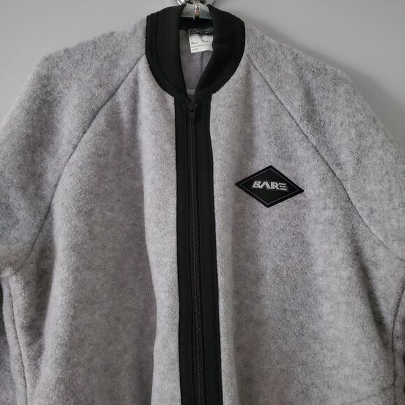 BARE Yukon Gray Fleece Mid Layer for Extreme Weather Conditions Size Men's M - Picture 2 of 16